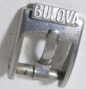 BULOVA レディース 尾錠 8mm シルバー 銀色 70s 80s Vintage ブローバ 腕時計パーツ ACIER INOX