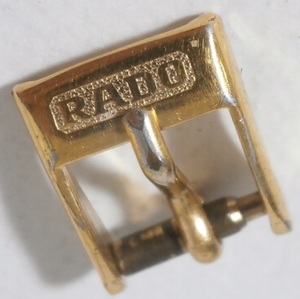 RADO レディース 尾錠 ゴールド 8mm 金色 70s 80s Vintage ラドー 腕時計パーツ