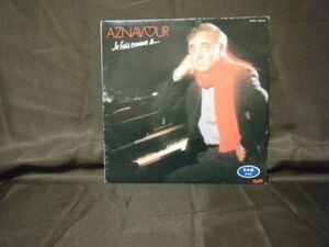 Charles Aznavour-Je Fais Comme Si L28B 1034 PROMO