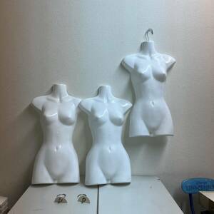  plastic torso 3 body hook attaching display store furniture photographing mannequin 