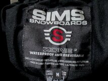 f31　シムス　SIMS　スノーボードウェア　パンツ　サイズM　黒　71-8_画像8