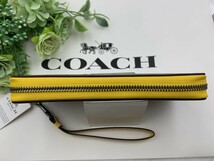 コーチ COACH 長財布 財布 レディース シグネチャー ロング ジップ 誕生日 ブランド 大容量 ファッション 新品 未使用 C4452 C068_画像5