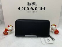 コーチ COACH 長財布 財布 プレゼント 贈り物 シグネチャー ロング ジップ 新品 未使用 レディース メンズ ファッション F55736 A149_画像3