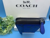 コーチ COACH 長財布 財布 レディース メンズ ファッション プレゼント 贈り物 ギフト シグネチャー ロング ジップ 新品 未使用 CA298 A081_画像7