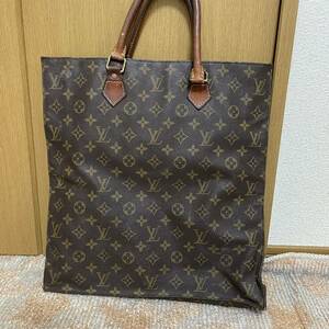 LOUIS VUITTON ルイヴィトン サックプラ トートバッグ モノグラム M51140 ブラウン