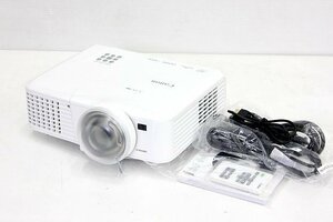 Canon/キヤノン 3100lmプロジェクタ●LV-WX310ST ランプ使用0時間 中古