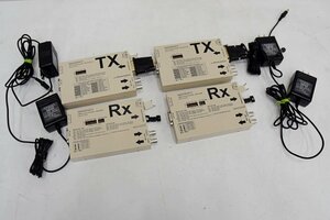 IMAGENICS DVI 信号同軸延長器 各２セット□CRO-DCE15A TX＋CRO-H26 RX 中古□送料無料