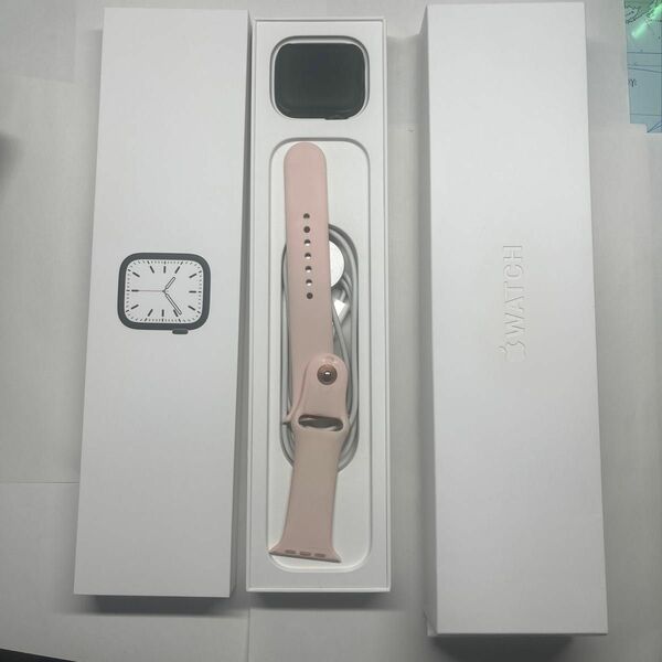 Apple Watch Series7 45mm ミッドナイト　アルミニウム　GPSモデル バッテリー最大容量84%