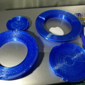 トリッカー セロー クランクケースガード左右セット （青）3Dプリンター製 材質TPU エンジンガードの画像3