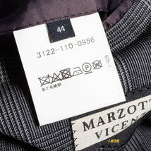 美品44サイズ/春秋モノ!◎UNITED ARROWS 伊MARZOTTO ウール100%生地 段３Bテーラードジャケット メンズ S_画像8