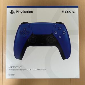 プレイステーション5 DualSense ワイヤレスコントローラー コバルト ブルー