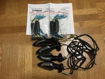 ワイズギア LEDウインカー ブラック 汎用品 YAMAHA ヤマハ YZF-R25 YZF-R3 YZF-R7 MT-25 MT-03 MT-07 MT-09 MT-10 XSR700 XSR900 _画像1