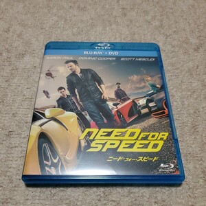 洋画　Blu-ray Disc+DVD2枚組　NEED FOR SPEED　ニード・フォー・スピード　美品