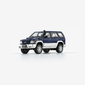 【新品】 1/64 いすゞ ビッグホーン 1998 -2002 パープルブルー RHD　BM CREATIONS