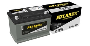  Atlas LN4AGM(80Ah)SA58020 battery (580901080,BLA-80-L4,L4 interchangeable ) idling Stop car Europe car Hankook ATLASBX