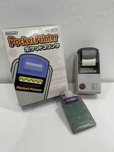 【K】(1円～)2個セット ゲームボーイ Pocket Printer ポケットプリンター 箱説付 Nintendo ポケットカメラ 【K】0229-111(6)