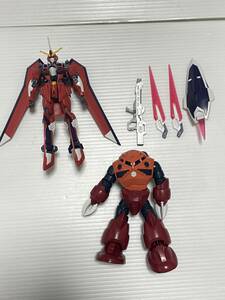 HG 1/144 イモータルジャスティスガンダム MSM-07S ズゴック（シャア専用）機動戦士ガンダムSEED FREEDOM 　ガンプラ ジャンク　