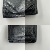 1円●美品●BALENCIAGA バレンシアガ エクスプローラー ショルダーバッグ ポーチ ストラップ サコッシュ　レザー ロゴ ブラック 黒 メンズ_画像5