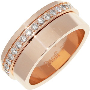  Piaget ring K18PG diamond poseshon ring _