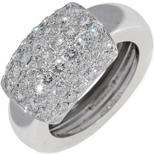  Piaget ring K18WGpave diamond Dan sa- ring LM_
