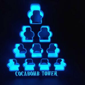 送料無料 コカボム ディスプレー COCABOMB TOWER コカレロ LED ライト おしゃれ SNS 看板 キャバクラ クラブ CLUB  の画像2