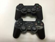 SONY CECHZC2J PS3 コントローラー ２個 動作未確認　ジャンク679_画像1