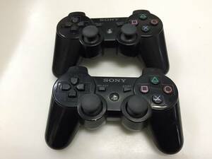 SONY CECHZC2J PS3 контроллер 2 шт работоспособность не проверялась Junk 953