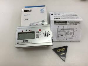 KORG チューナー コルグ　楽器　音楽　GA-30 　中古品1059