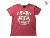 GRIT TRAINING DRY TEE 2203 TIGER PINK _画像6