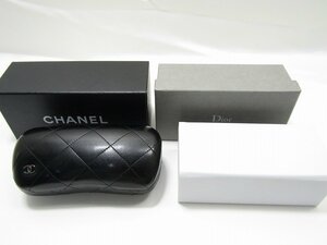 1円スタート CHANEL シャネル DIOR ディオール サングラス メガネ ケース 2点セット 付属品