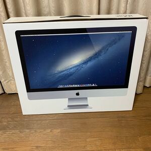 Apple iMac 27 2012 元箱 緩衝材 化粧箱 中古品 12-3　A1419　専用箱 空箱 純正