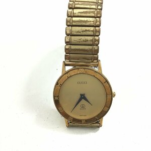 GUCCI　グッチ　3100　クオーツ　メンズ　腕時計【同梱不可/売り切り/ナカオ01-01】