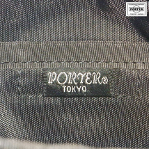 PORTER 吉田カバン ポーター | FIELD WAIST BAG | コットンキャンバス パラフィン加工 イタリア タンニン鞣しレザー_画像5