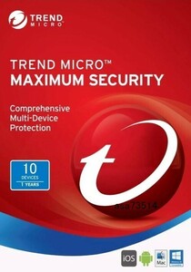『即納 サポート』1年10台 英語版 ウイルスバスター クラウド 最新バージョン ダウンロード版 トレンドマイクロ TREND MICRO