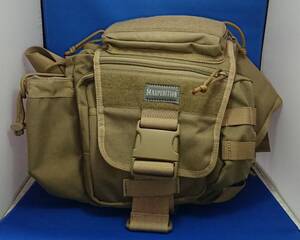 Maxpedition Jumbo Versipack, Khaki マックスペディション ジャンボ ヴァシパック カーキ タクティカルショルダーバック