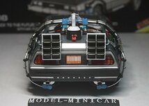 ▲ELITE ホットウィール 1/18 バック トゥ ザ フューチャー パート I デロリアン DeLorean Back To The Future TIME MACHINE 新品_画像4