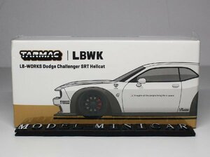 ▲超希少！限定品！Tarmac Works 1/64 LB-WORKS Dodge Challenger SRT Hellcat White T64G-TL039-W LBWK TW 新品