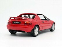 ▲超希少！限定品！OTTO 1/18 ホンダ Honda Civic シビック CIVIC CRX VTI DEL SOL RED 1995 OT415 新品_画像2