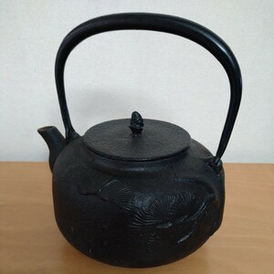 昭和レトロ　南部鉄器　 煎茶道具 急須 鉄器 茶道具 工芸品 やかん　ヤカン　南部鉄瓶