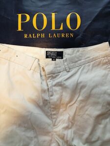 再再値下　ラルフローレン Polo by Ralph Lauren テーパードパンツ スラックス 30 M 位 オフホワイト？