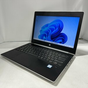 ◎HP ProBook 430 G5 4WZ00PA#ABJ Intel Core i5-8250U メモリ8GB SSD256GB 13.3インチ HD WLAN ACアダプタ付属 Win11Pro /0201e6