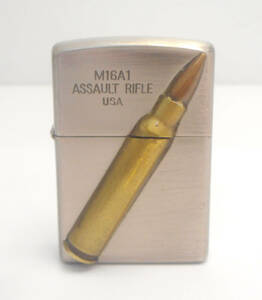 ☆Zippo/ジッポー M16A1 ASSAULT RIFLE USA 銃弾 弾丸 火花確認済 喫煙具