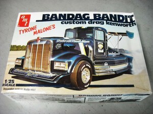 ＢＡＮＤＡＧ ＢＡＮＤＩＴ　カスタムドラッグ ケンワース　１/２５＊ＡＭＴ/ＭＡＴＣＨＢＯＸ