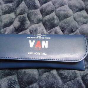 VAN JAC  70年代VANロゴメガネケース ネイビー 新品未使用  人気完売品 J.PRESS kent  アイビー トラディショナルの画像4