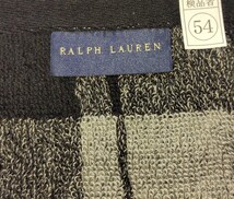 黒チェック★ハンドタオル タオルハンカチ Ralph Laurenラルフローレンフェイスタオル タオルハンカチ ウォッシュタオル 日本製_画像6