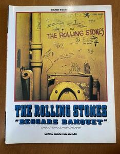 ★ ROLLING STONES べガーズバンケット バンドスコア ローリング・ストーンズ BEGGARS BANQUET 楽譜