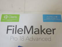 A-02480●FileMaker Pro 18 Advanced 日本語版 Windows/Mac対応 アップグレード版 新規インストール可 File Maker ファイルメーカー プロ _画像3