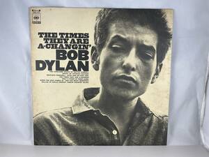 国内盤　LP　Bob Dylan　THE TIMES THEY ARE A-CHANGIN'　ボブ・ディラン　時代は変わる　25AP 270　reissue