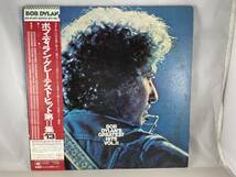国内盤　帯付き　2LP　Bob Dylan　BOB DYLAN'S GREATEST HITS VOL.Ⅱ　ボブ・ディラン　40AP282.3_画像1