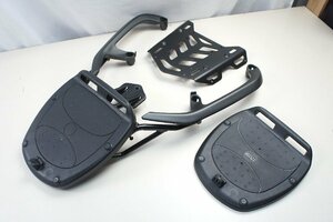 10◆【ジャンク品】ワイズギア YAMAHA ヤマハ ユーロボックスキャリア ブラック マルチウイングキャリア バイク用品◆97N4　/-ｂ*